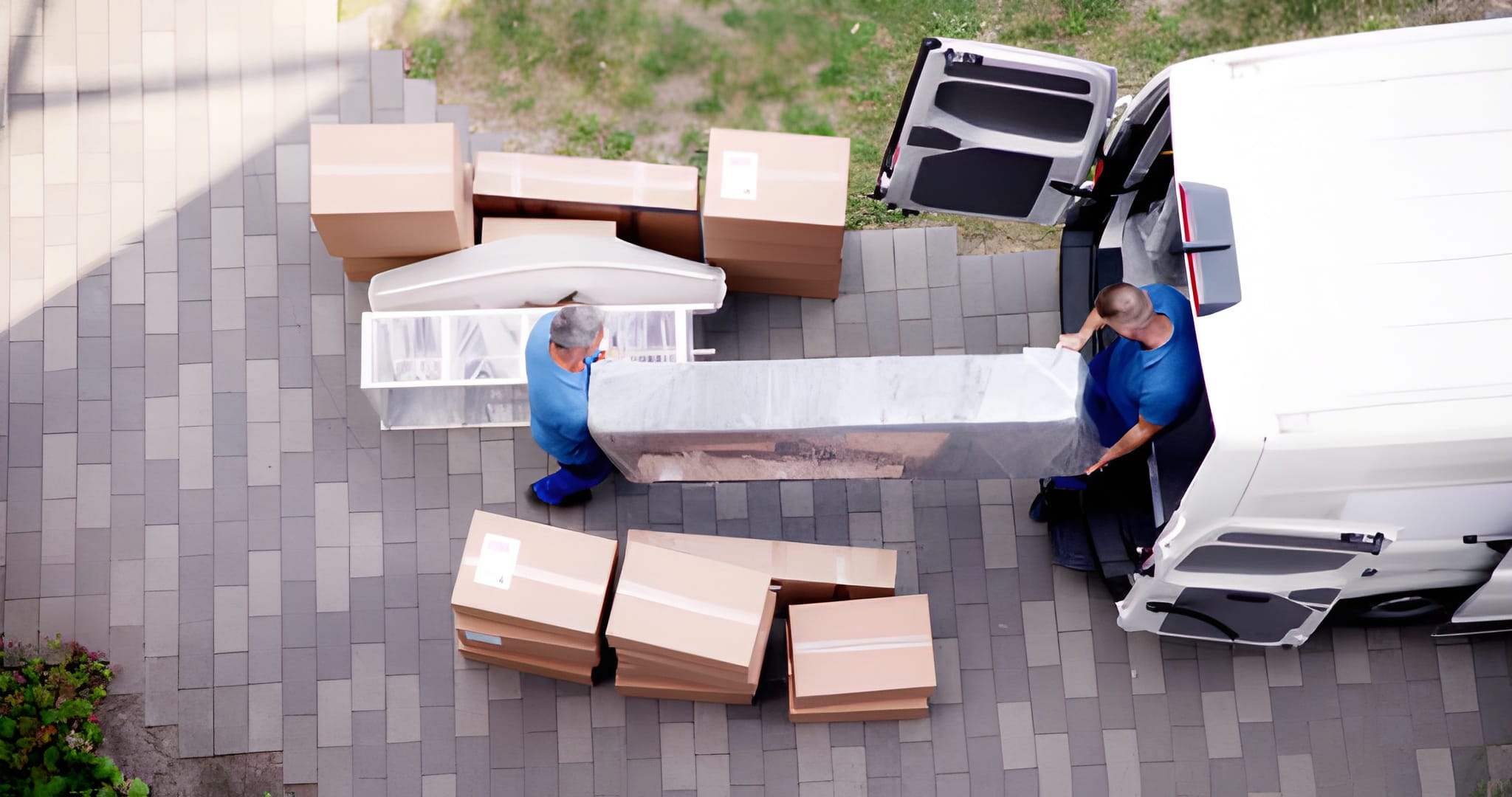 House Move Van. Furniture Removal